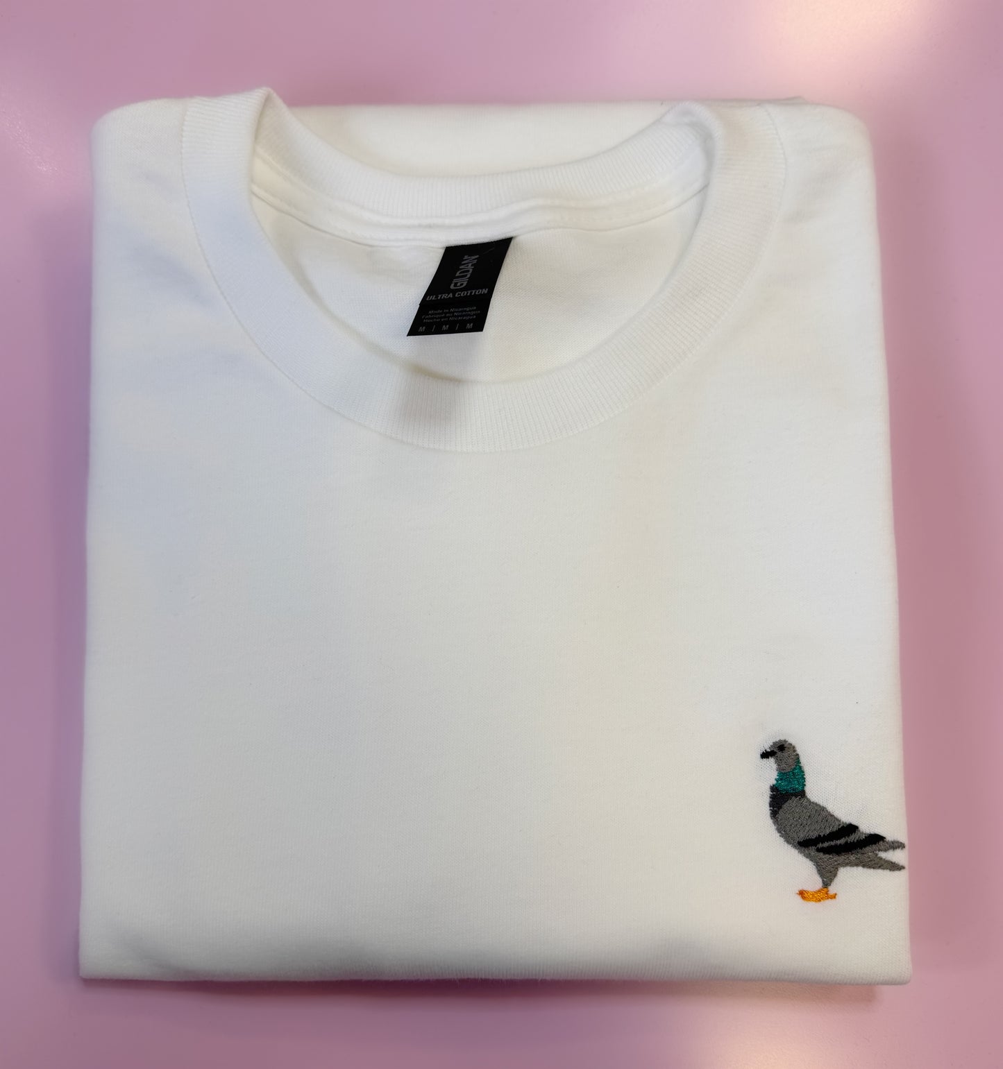 Pigeon - Unisex Embroidered Print