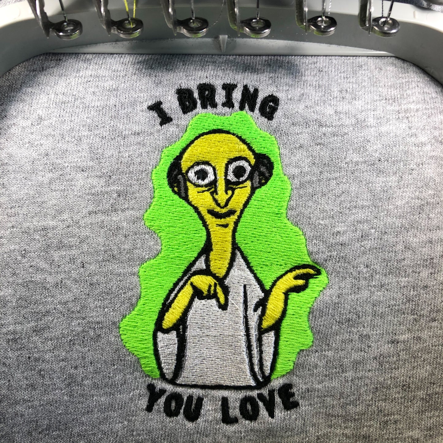 I Bring You Love - Unisex Embroidered Print