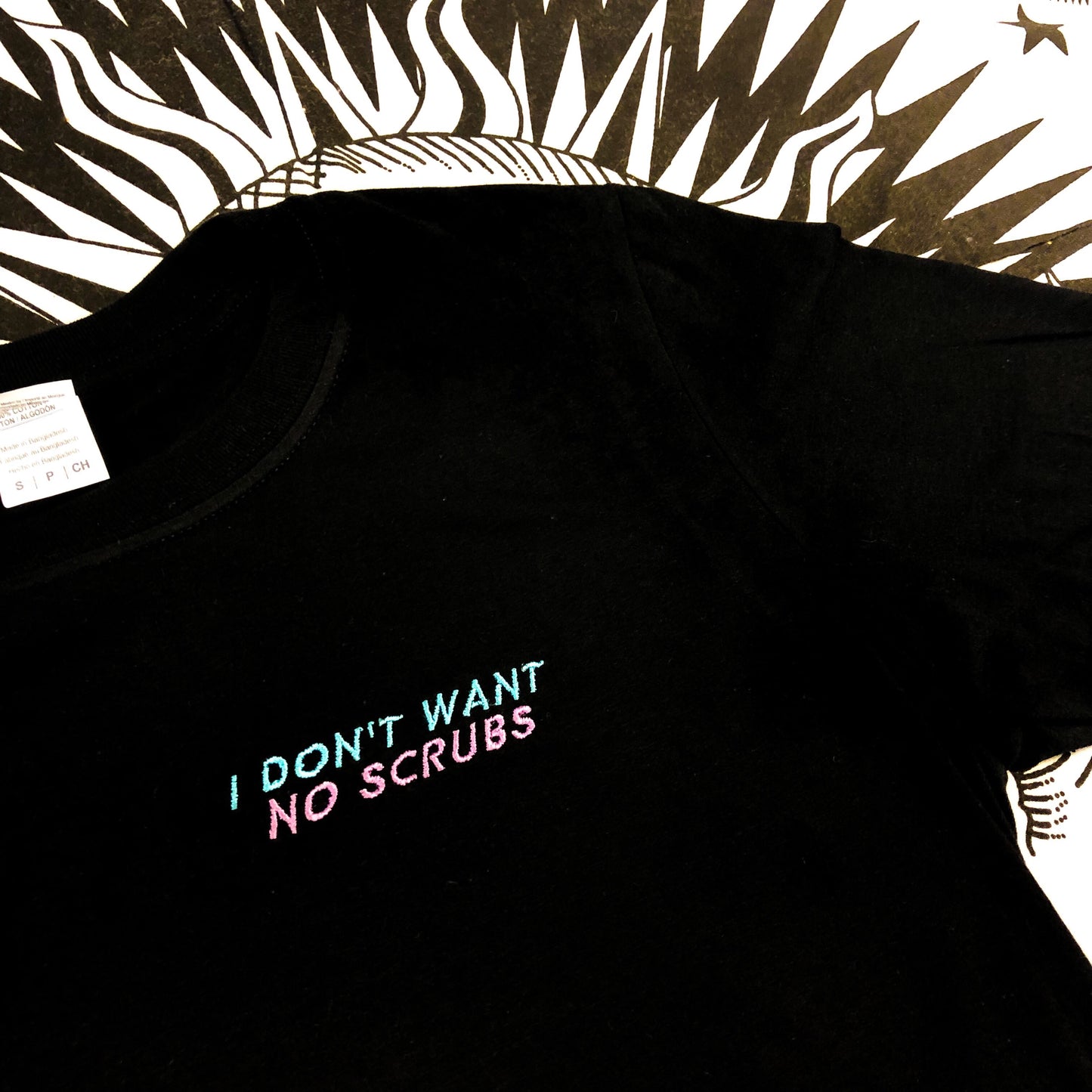 No Scrubs - Unisex Embroidered Print