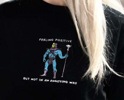 Feeling Positive - Unisex Embroidered T-shirt