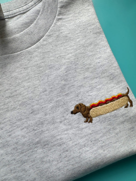 Hot Dog - Unisex Embroidered Print