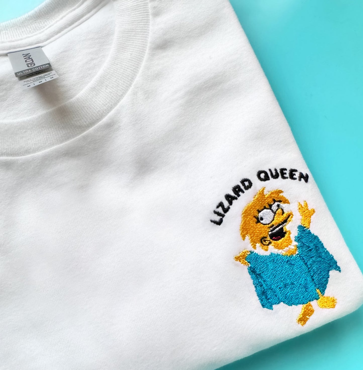 Lizard Queen - Unisex Embroidered Print