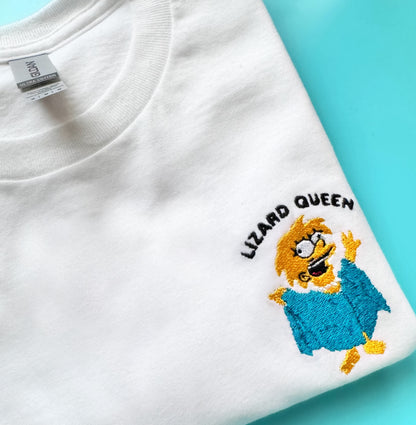 Lizard Queen - Unisex Embroidered Print