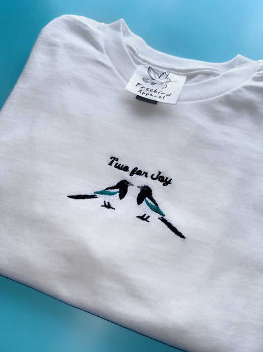 Two For Joy - Unisex Embroidered Print