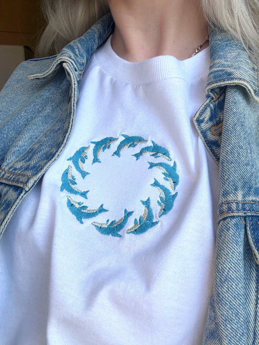 Dolphin Carousel - Unisex T-shirts