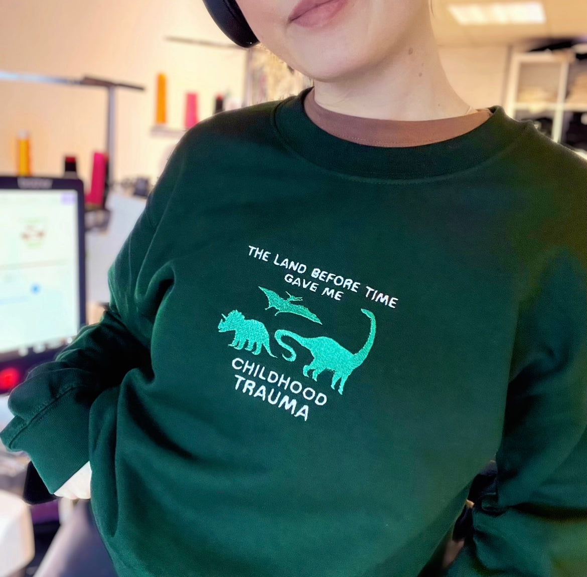 Childhood Trauma - Embroidered Unisex Sweaters