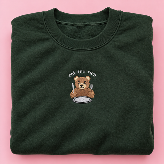 Eat The Rich - Unisex Sweater