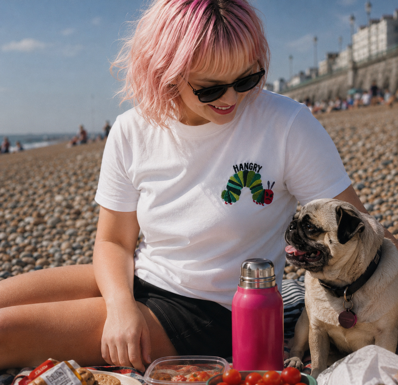 The Hangry Caterpillar - Unisex Embroidered Print
