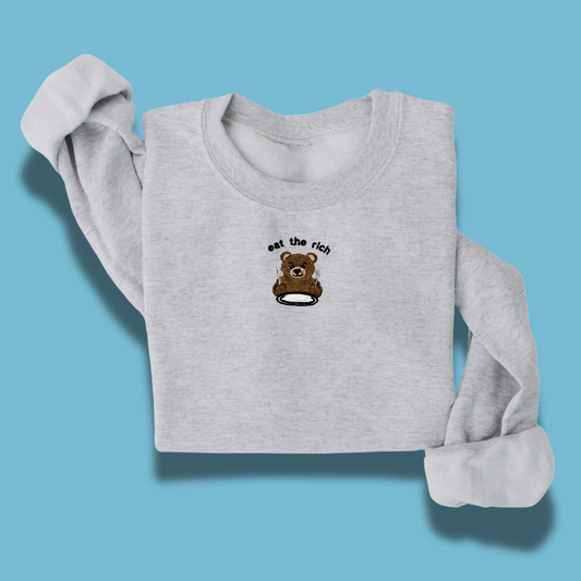Eat The Rich - Unisex Sweater
