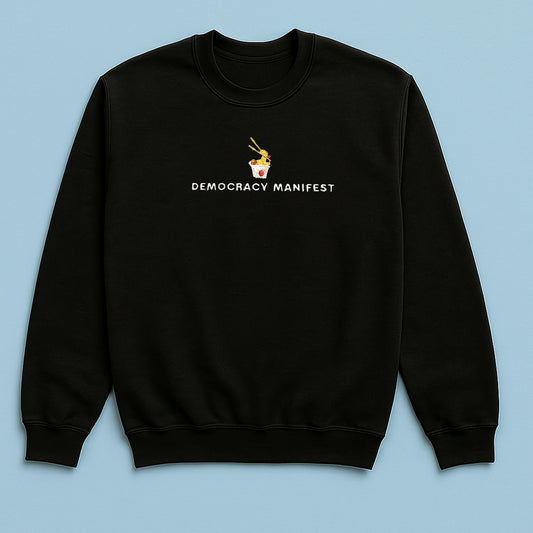 Democracy Manifest - Embroidered Unisex Sweaters
