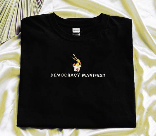 Democracy Manifest  - Unisex Embroidered Print
