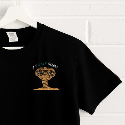 E.T Stay Home - Unisex Embroidered Print