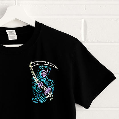Grim Reaper - Unisex Embroidered Tshirt