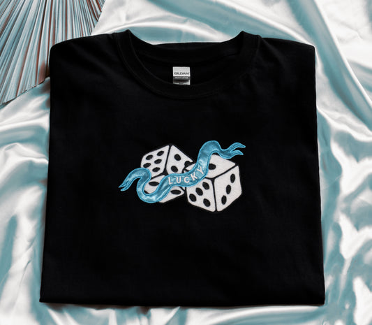 Lucky Dice - Handmade Unisex Tshirt