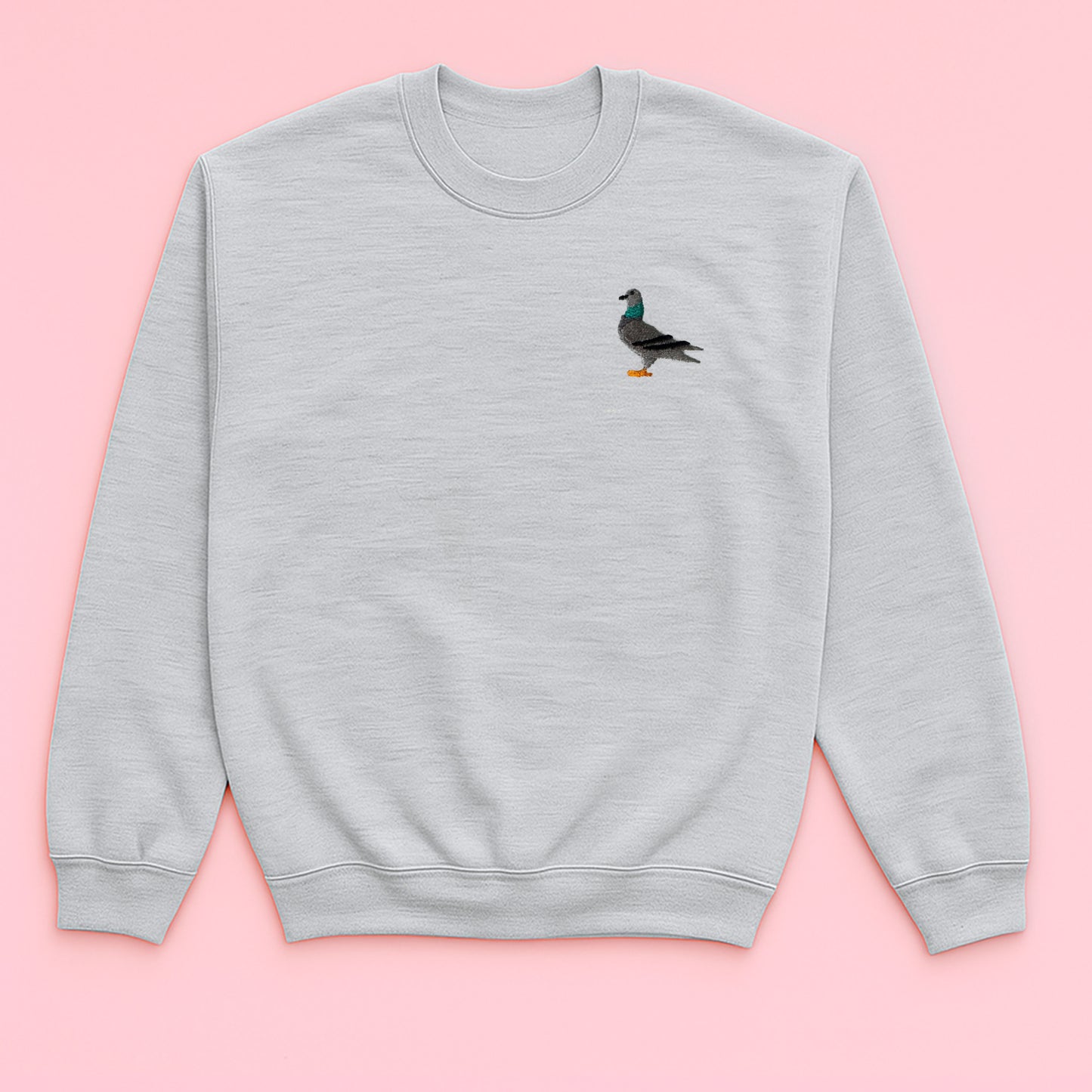 Mini Pigeon - Embroidered Unisex Sweaters
