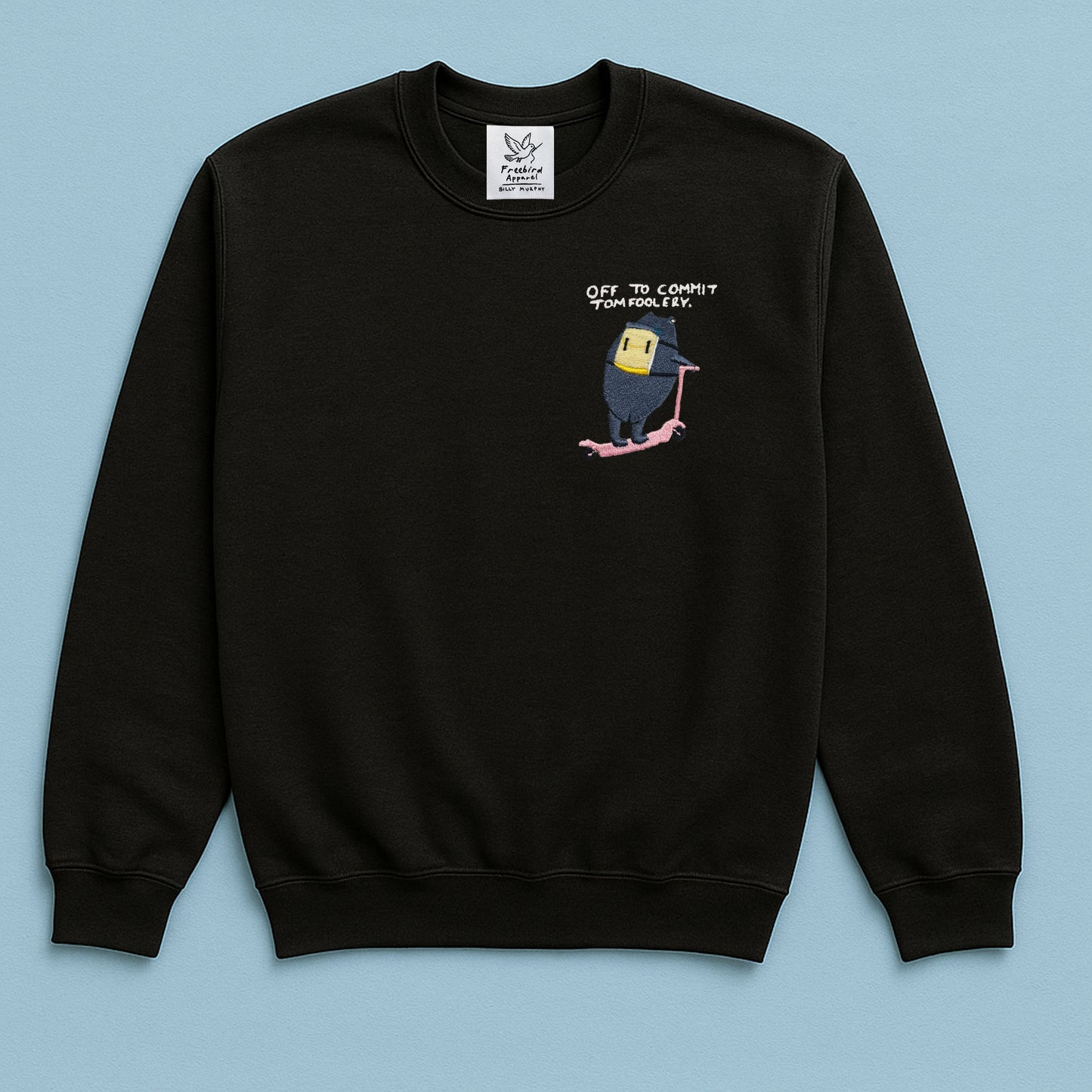 Off To Commit Tomfoolery Sweater - Billy Murphy