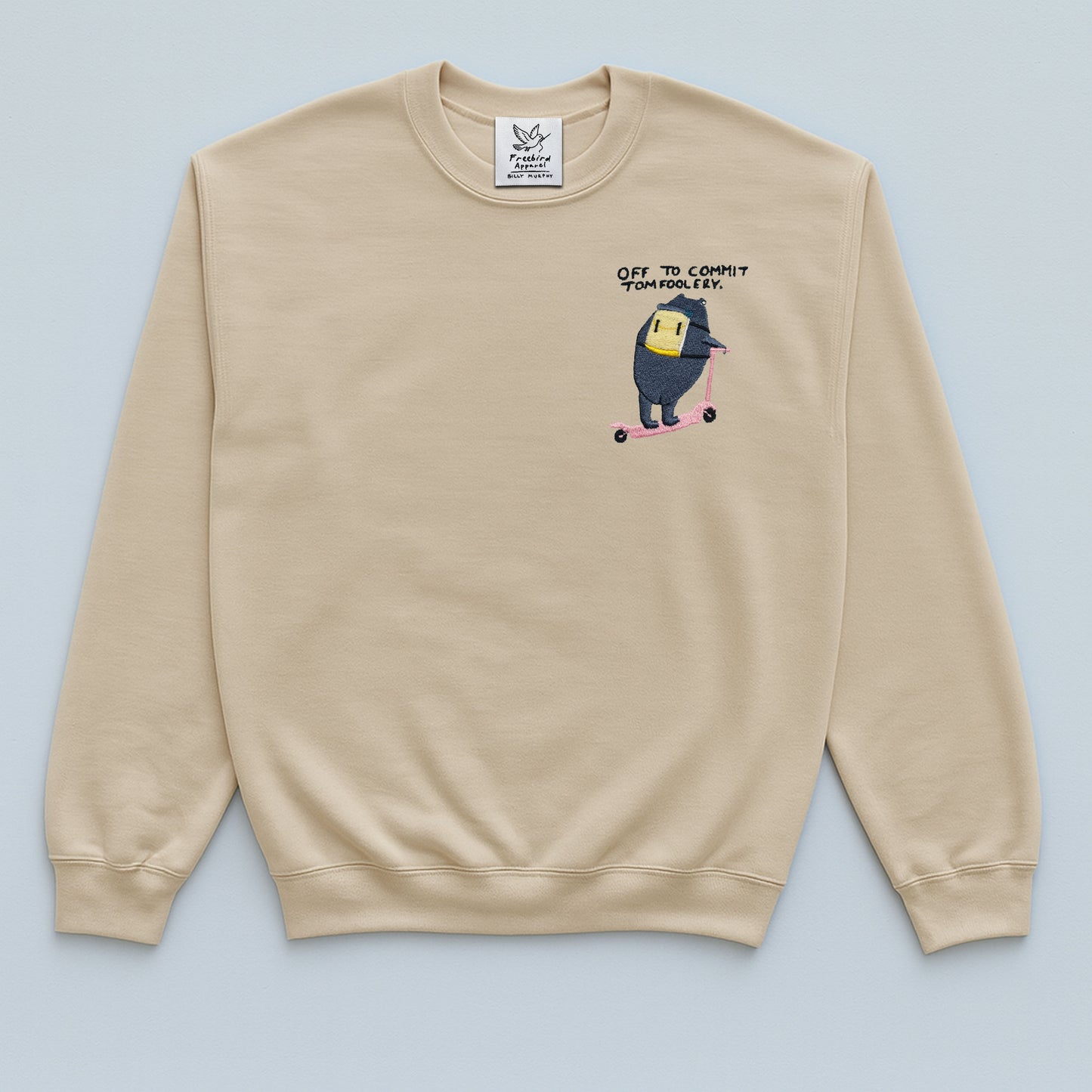 Off To Commit Tomfoolery Sweater - Billy Murphy