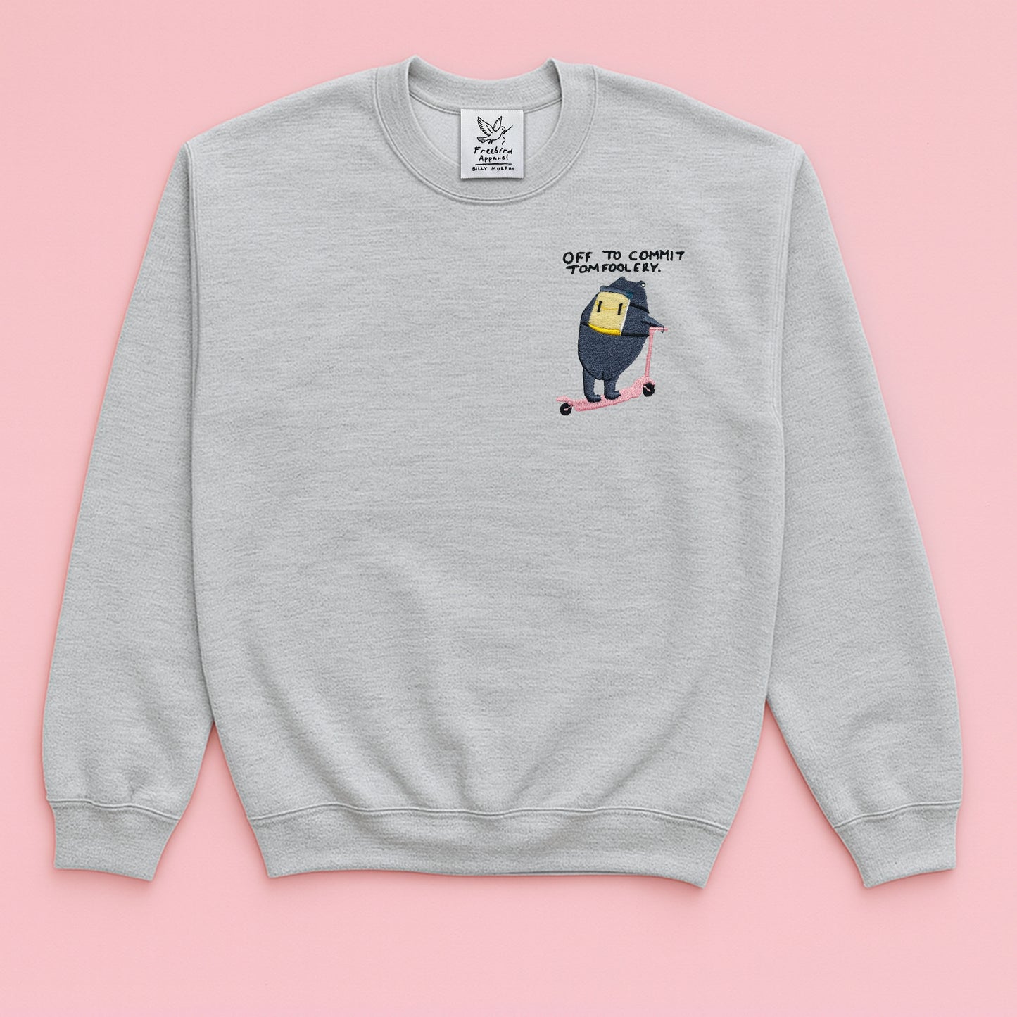 Off To Commit Tomfoolery Sweater - Billy Murphy