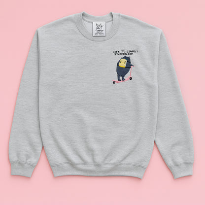 Off To Commit Tomfoolery Sweater - Billy Murphy