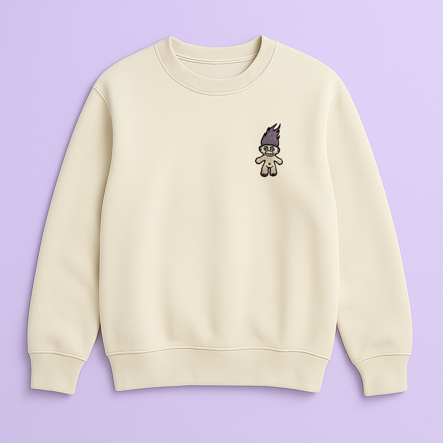 Troll Doll - Embroidered Unisex Sweaters