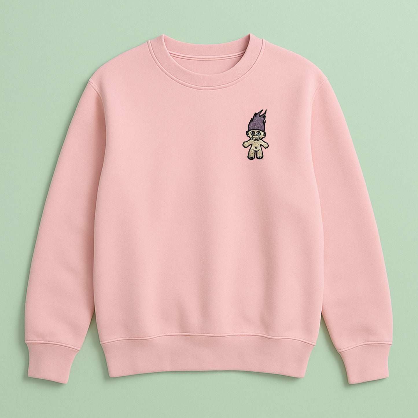Troll Doll - Embroidered Unisex Sweaters