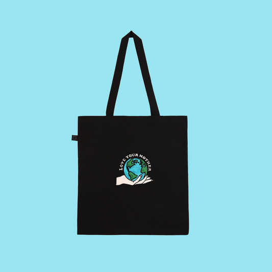Love Your Mother Tote - Earth Positive Ethical tote.