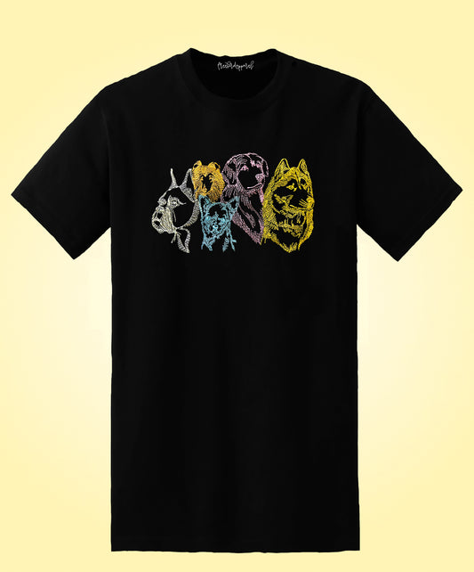 Dog Gang - Unisex Embroidered Print