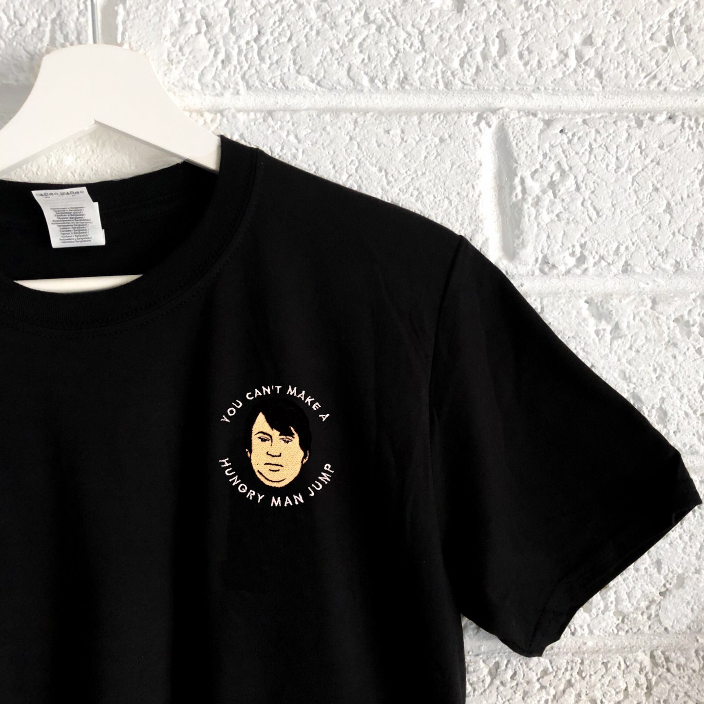 Hungry Mark Corrigan - Unisex Embroidered Tshirt Print