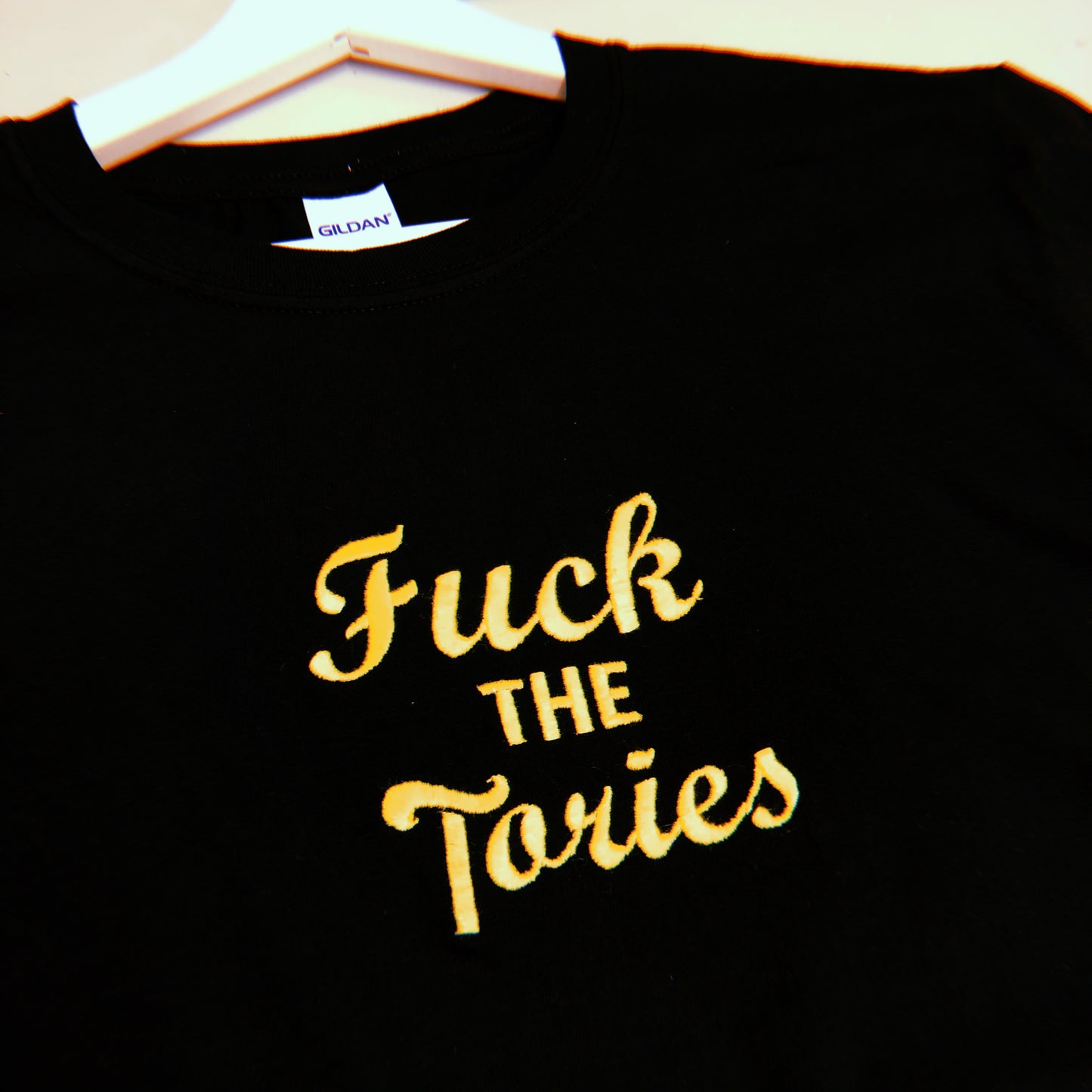 F*ck The Tories- Unisex Embroidered Print