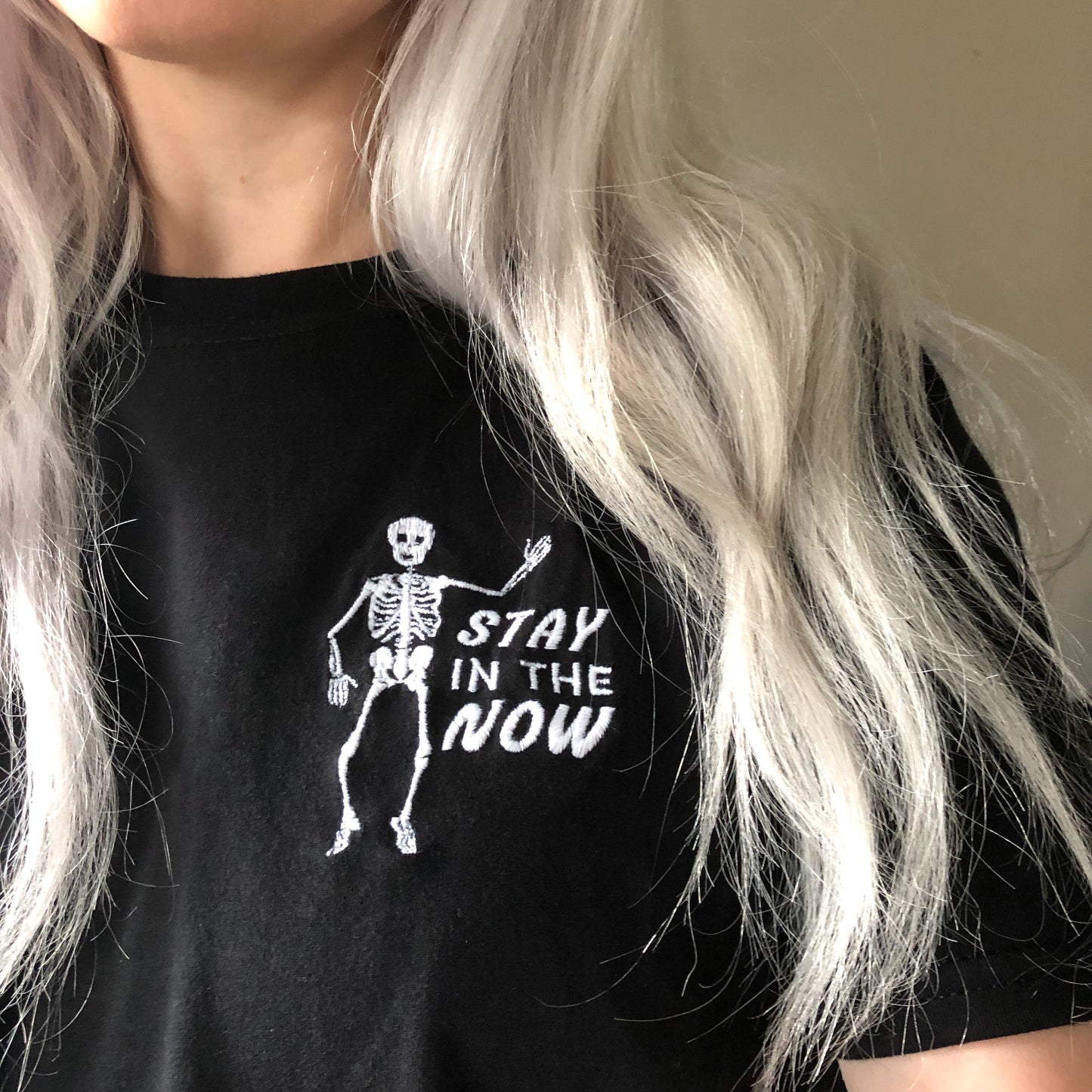 Stay In The Now - Unisex Embroidered Print