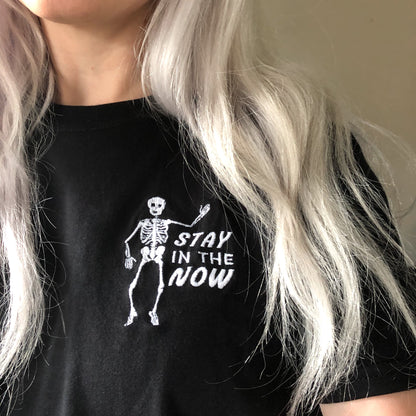 Stay In The Now - Unisex Embroidered Print