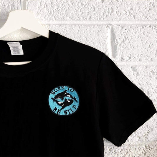 Born To Be Wild - Unisex Embroidered Print