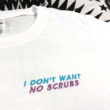 No Scrubs - Unisex Embroidered Print