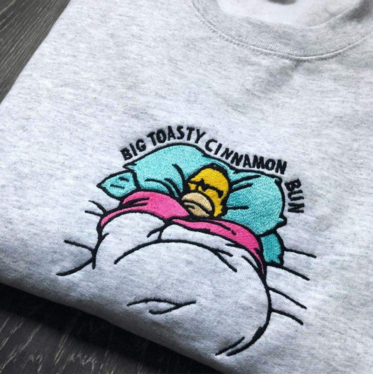 Cinnamon Bun - Embroidered Unisex Sweaters