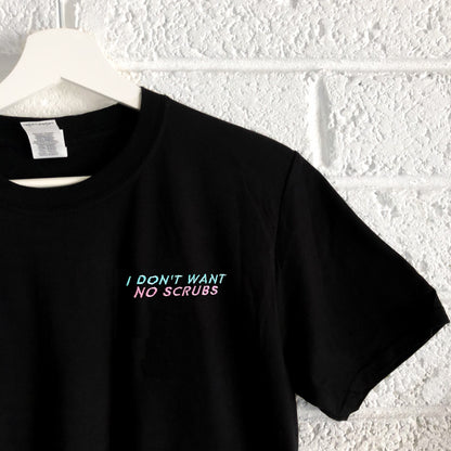 No Scrubs - Unisex Embroidered Print