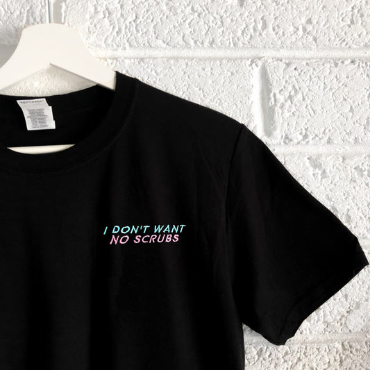 No Scrubs - Unisex Embroidered Print