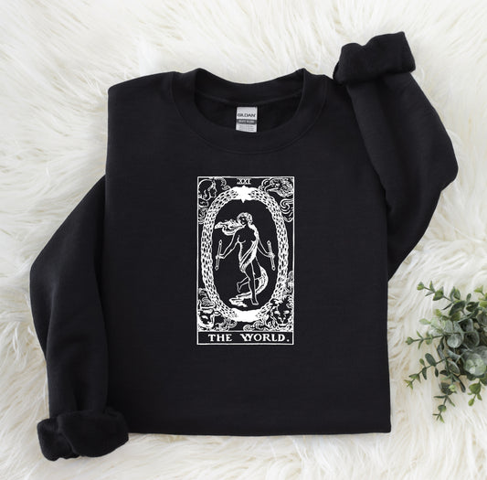 The World - Tarot - Unisex Sweater
